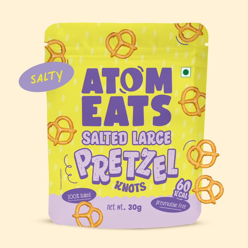Salted Pretzels Large Knots