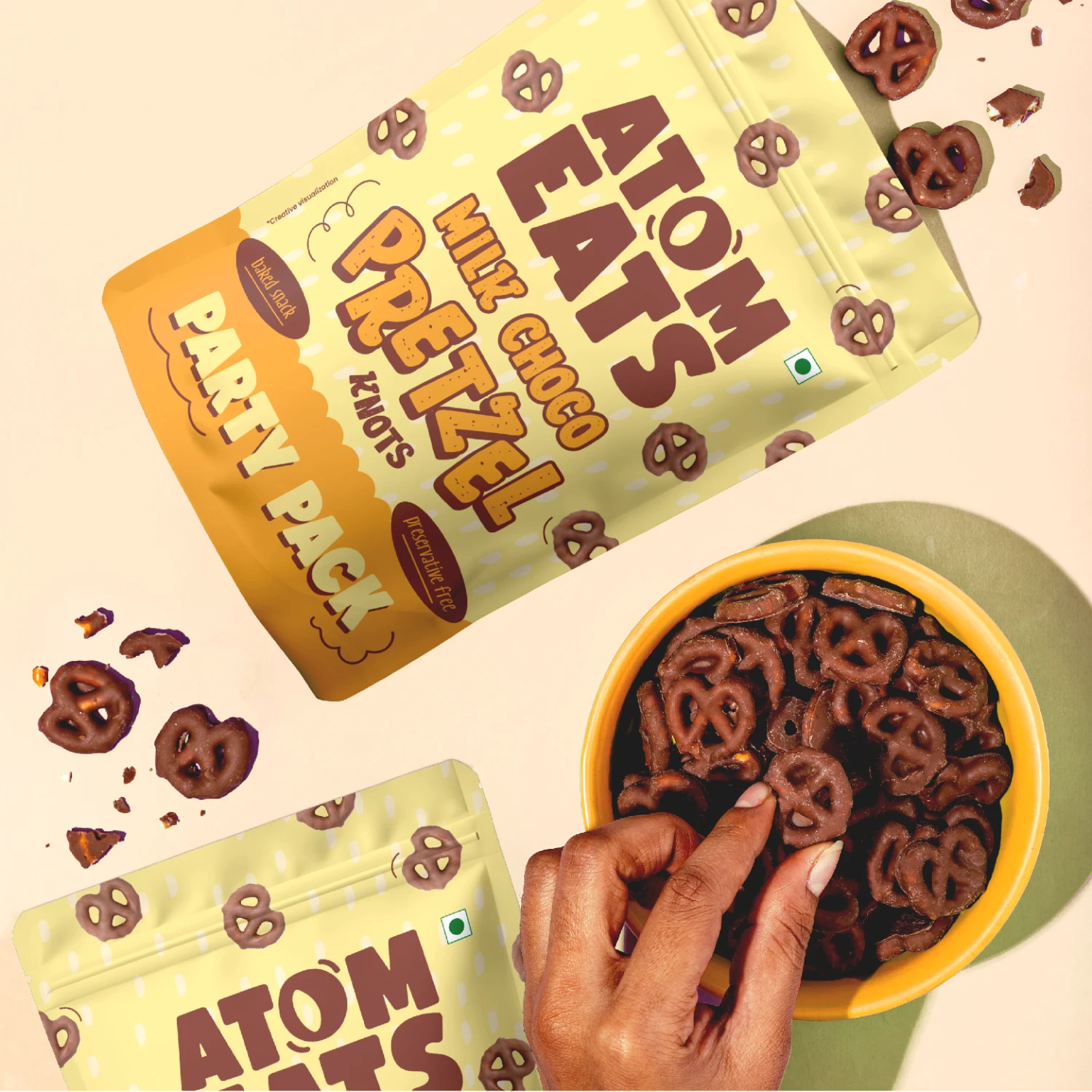 Milk Choco Pretzels Party Pack