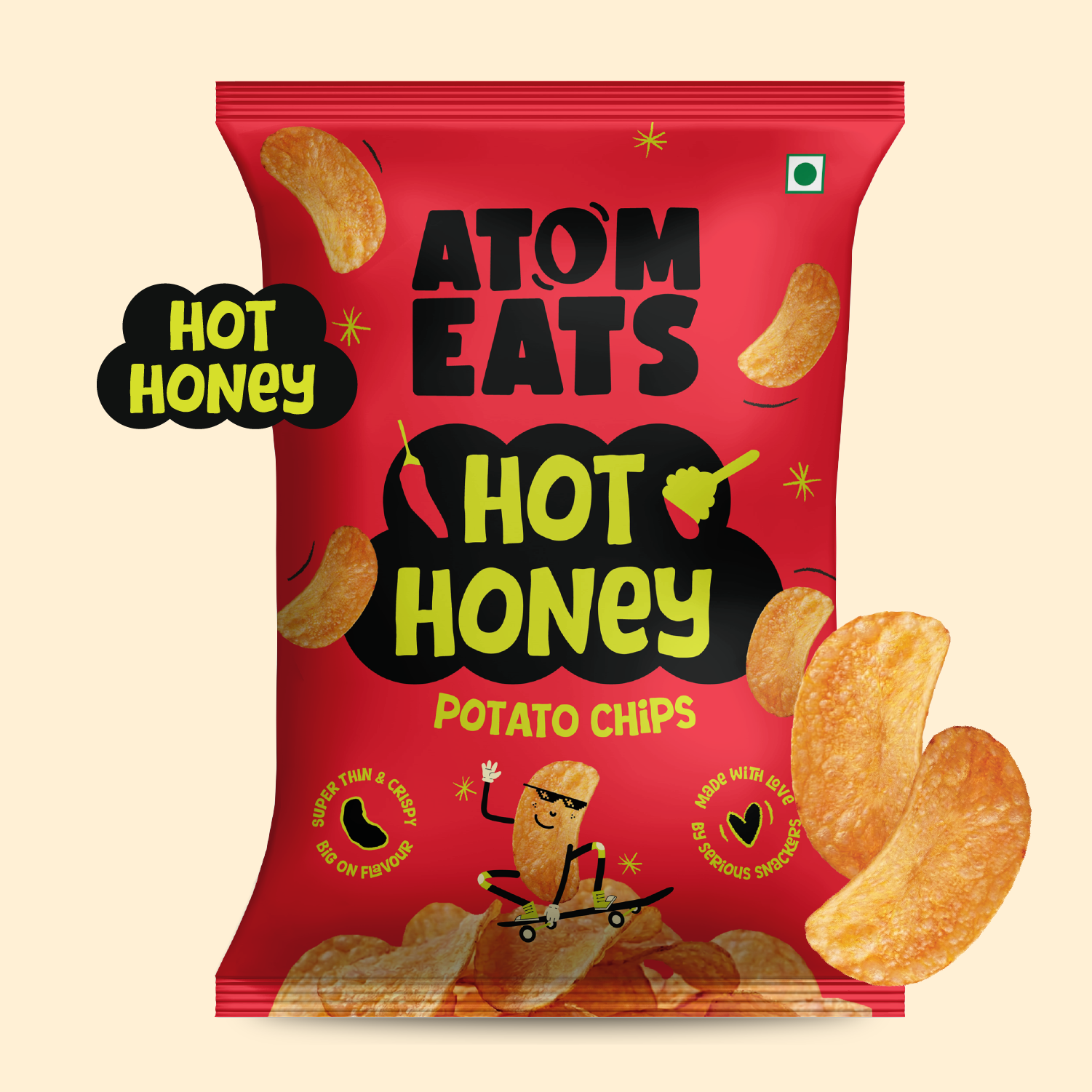 Hot Honey Potato Chips