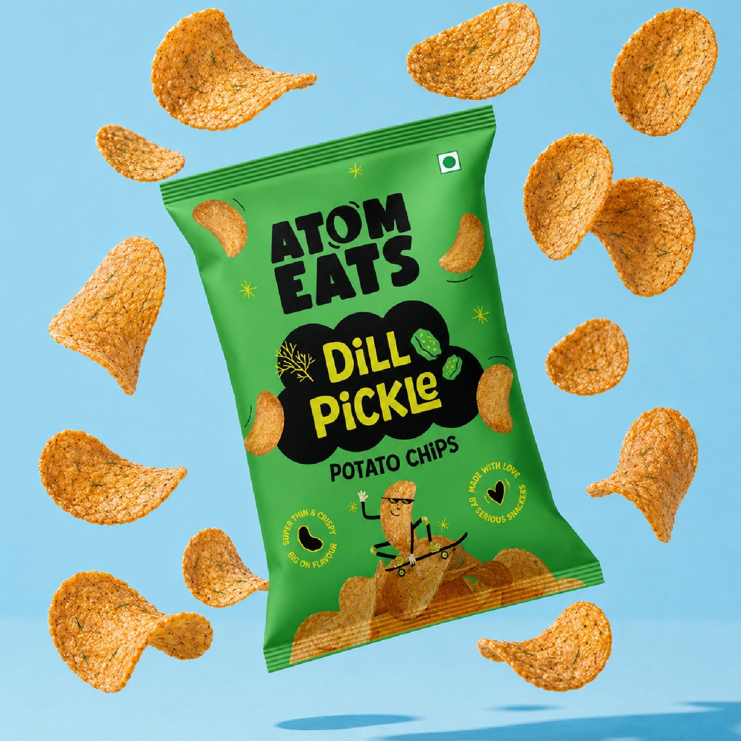 Dill Pickle Potato Chips