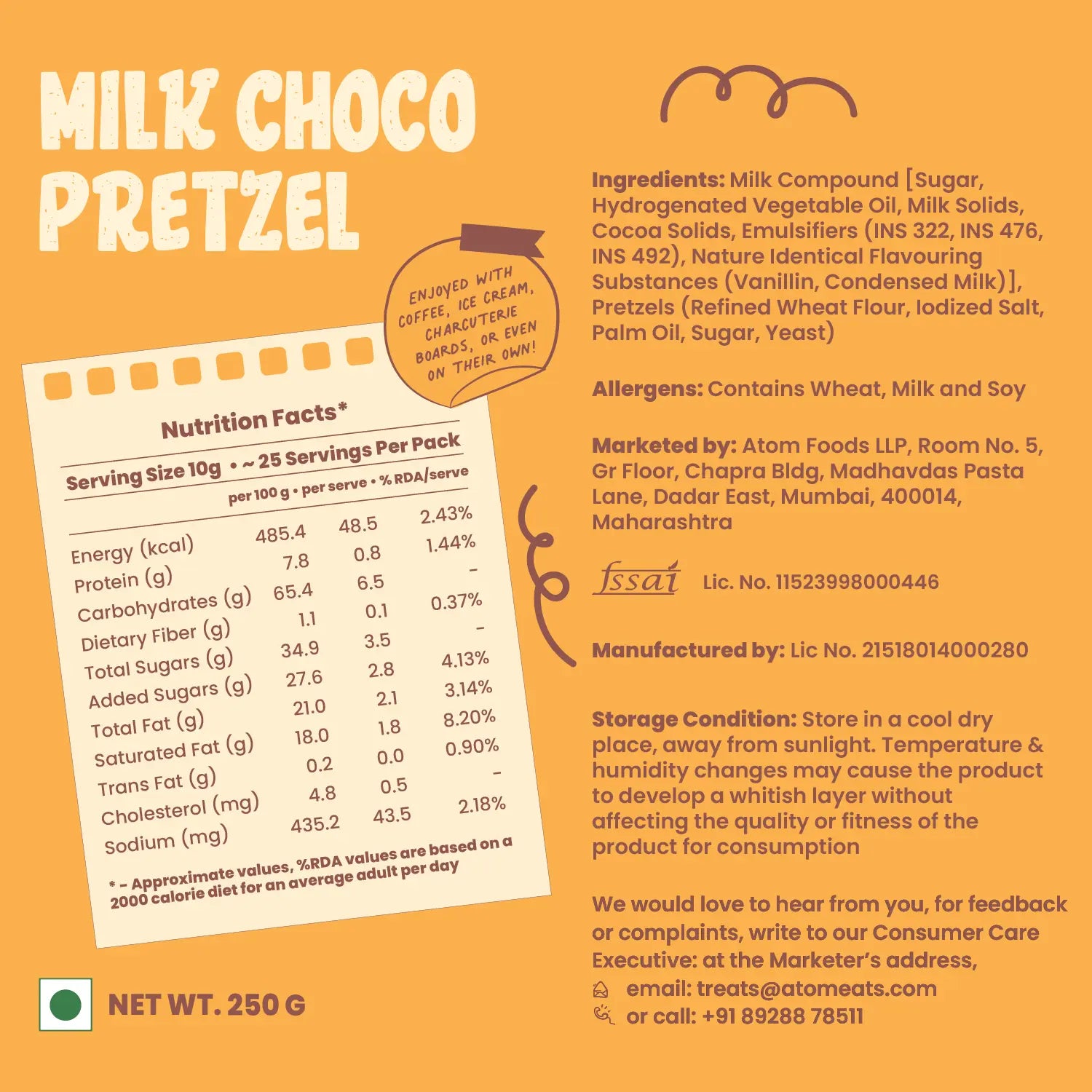 Milk Choco Pretzels Party Pack