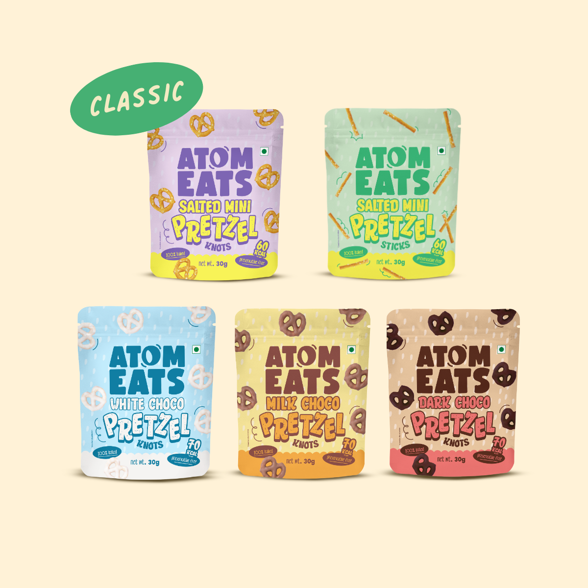 Classic Pretzels Variety Pack