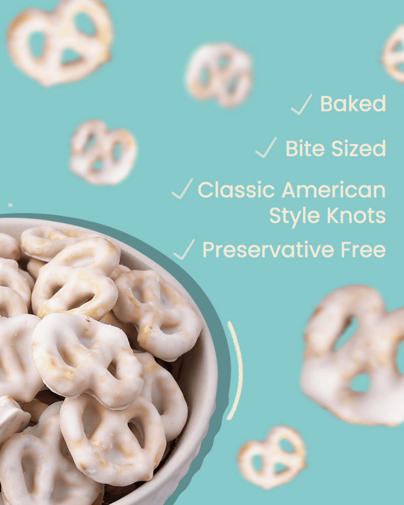 White Choco Pretzels